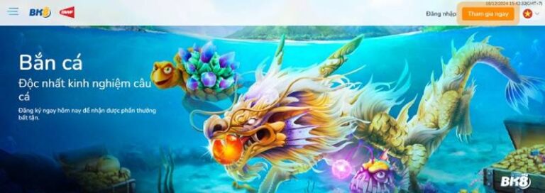 Bắn Cá Bk8 – Trải Nghiệm Giải Trí Và Săn Thưởng Không Giới Hạn