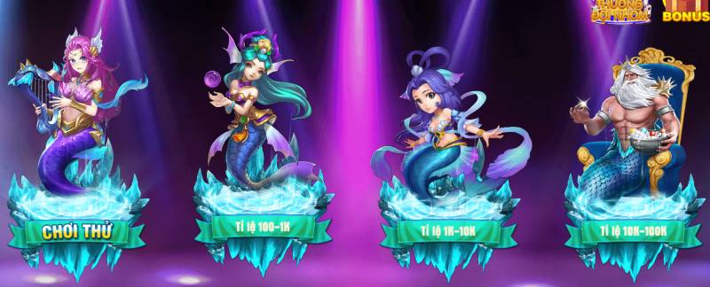 Sảnh chơi đa dạng, nhiều cấp độ dành cho mọi người